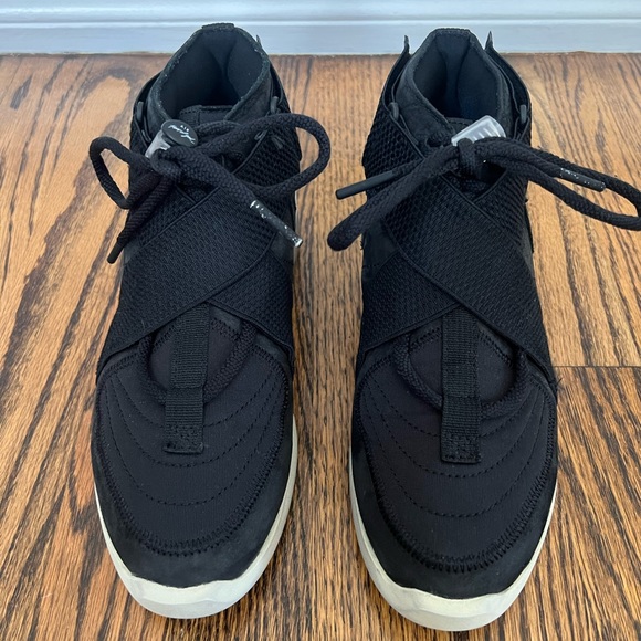 Nike Air Fear Of God Raid Black sz 4.5Y - Picture 3 of 10